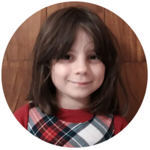 Catarina, 8 anos